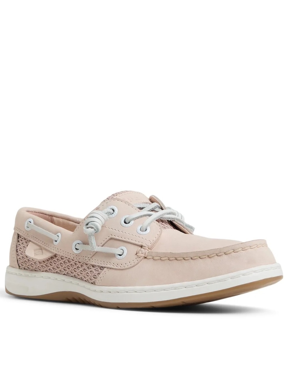 Sperry Boat shoes Slip on Leather Moccasins Pale Pink Women’s 8